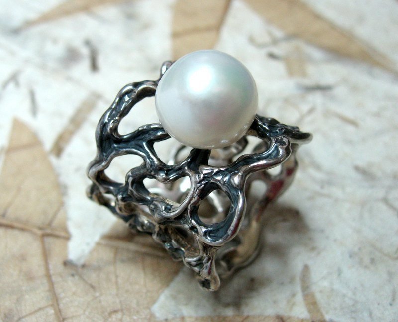 缠绕 戒指 Entangle Ring - 戒指 - 其他金属 