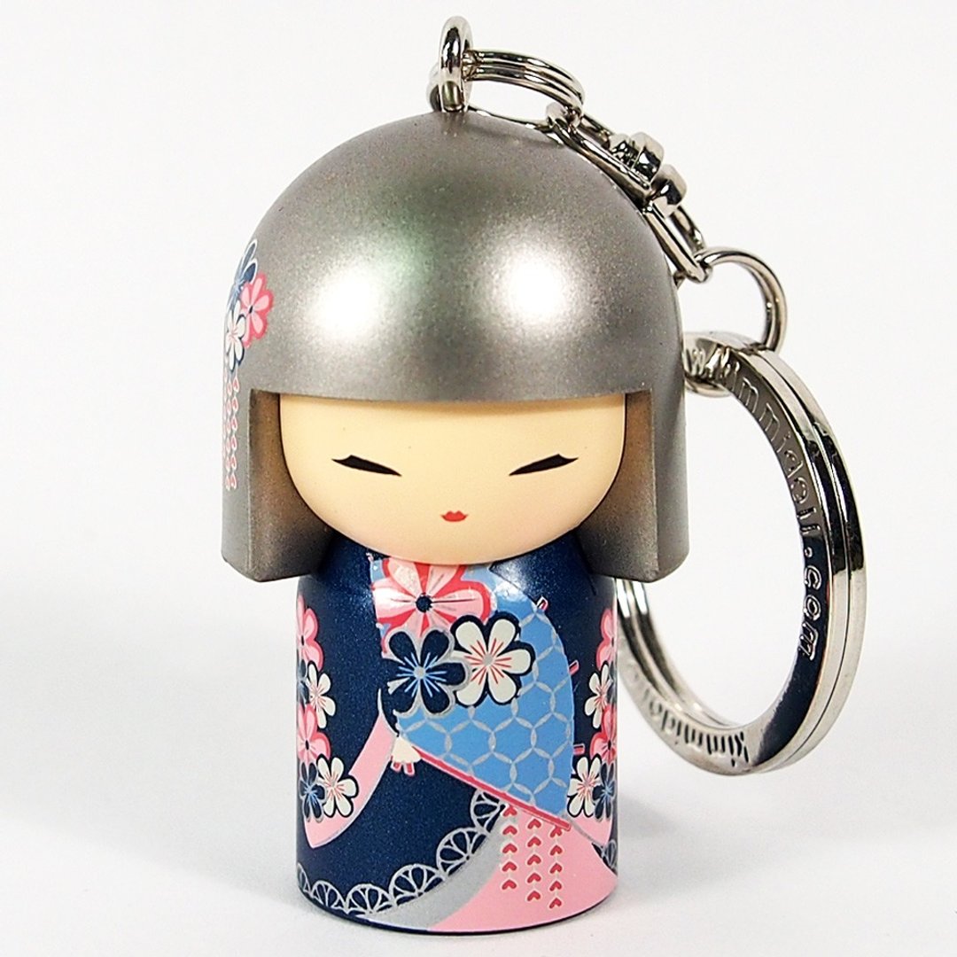 钥匙圈-Sonoko 深刻友情【Kimmidoll 和福娃娃钥匙圈】 - 钥匙链/钥匙包 - 其他材质 蓝色