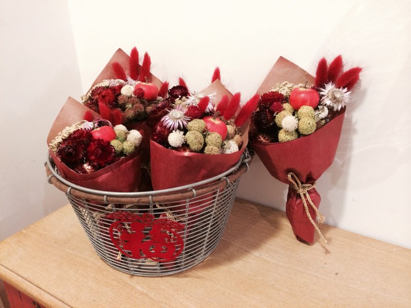 “新年心黏”送个平平安安到永远 - 植栽/盆栽 - 植物．花 红色