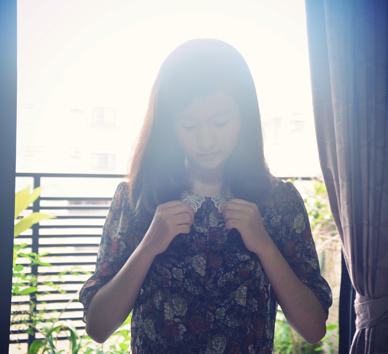 玫瑰丛琴声  |  古着洋装 - 洋装/连衣裙 - 其他材质 咖啡色