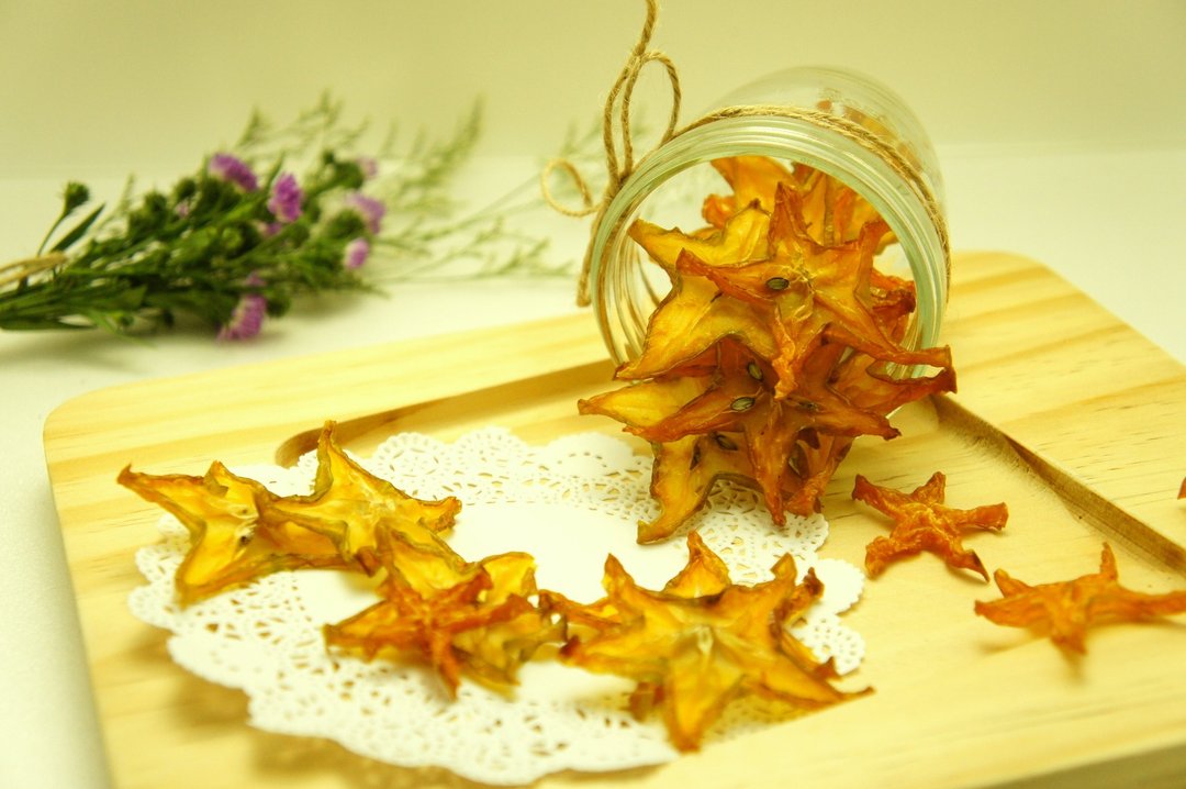 营养师的零添加果干-小星星杨桃果干(季节限定) - 水果干 - 新鲜食材 橘色