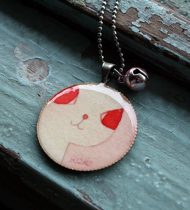 是兔兔，还是猫咪/水晶项炼 - 项链 - 其他材质 