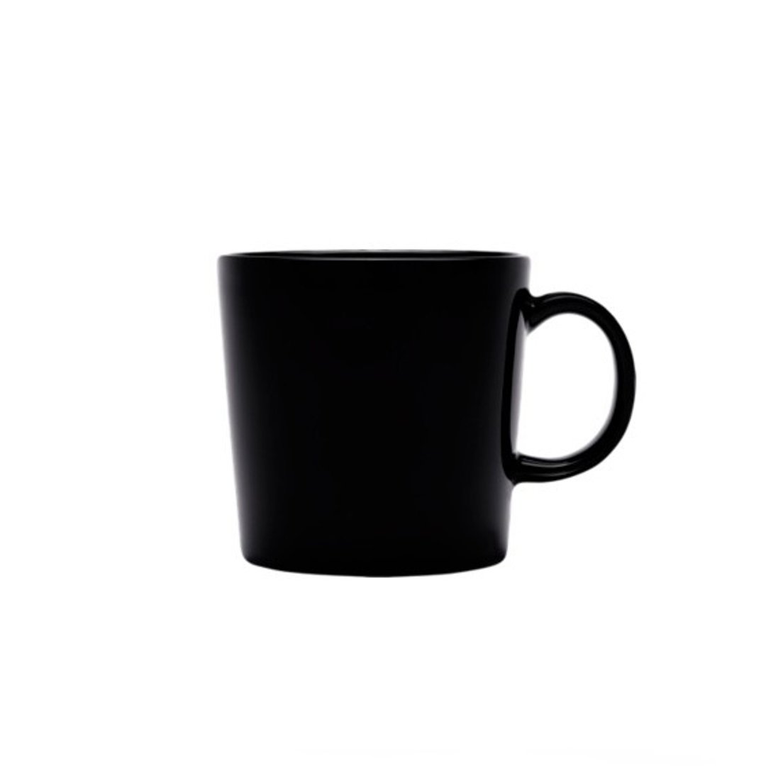 300cc【MSA马克杯雕刻】(黑色)北欧芬兰 iittala Teema 马克杯陶瓷雕 - 咖啡杯/马克杯 - 其他材质 黑色