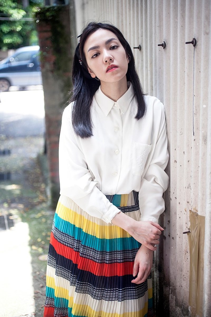 古着 Vintage 长裙 - 裙子 - 其他材质 多色