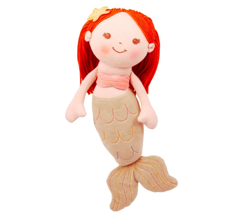 美国MyNatural Good Earth Fairy守护地球仙子- Mermaid美人鱼 - 玩具/玩偶 - 棉．麻 紫色
