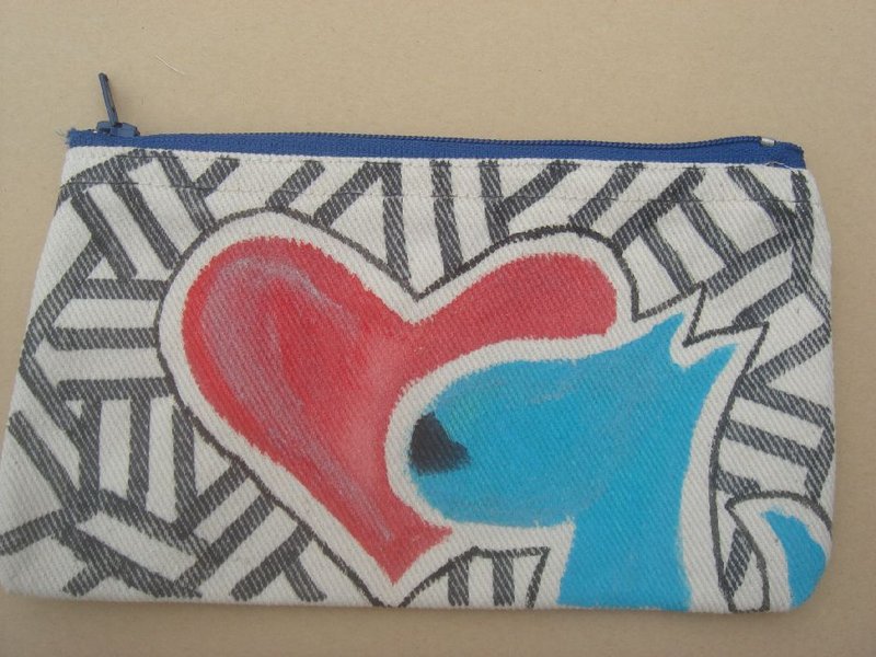 爱狗狗笔袋 - 铅笔盒/笔袋 - 其他材质 