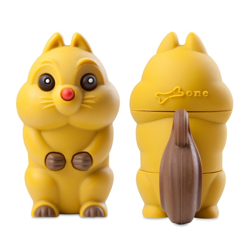 Squirrel Driver 松鼠随身碟 (8G)-咖啡 - U盘 - 硅胶 咖啡色