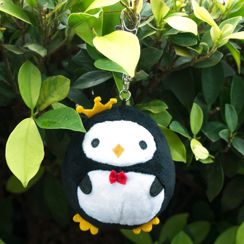 Kily 毛公仔锁匙扣 (E003SQT) - 钥匙链/钥匙包 - 其他材质 黑色