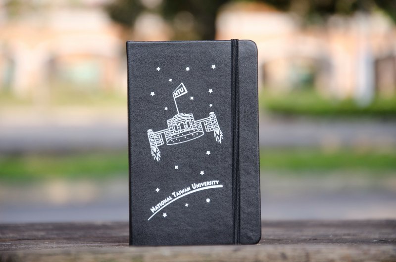 台大出版中心原创Moleskine传奇笔记本校门Rocket笔记本黑 - 笔记本/手帐 - 纸 黑色