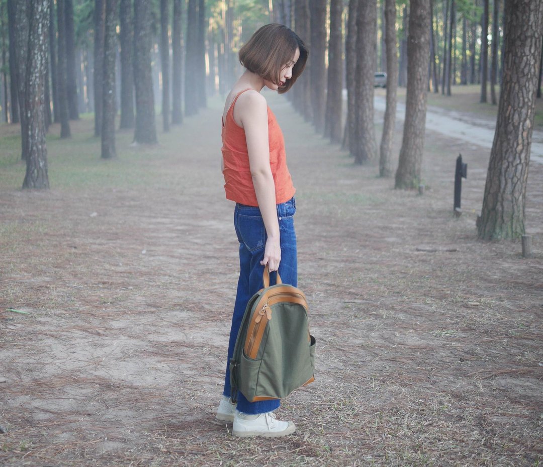 WEEK'N BACKPACK - MILITARY GREEN - 后背包/双肩包 - 其他材质 绿色