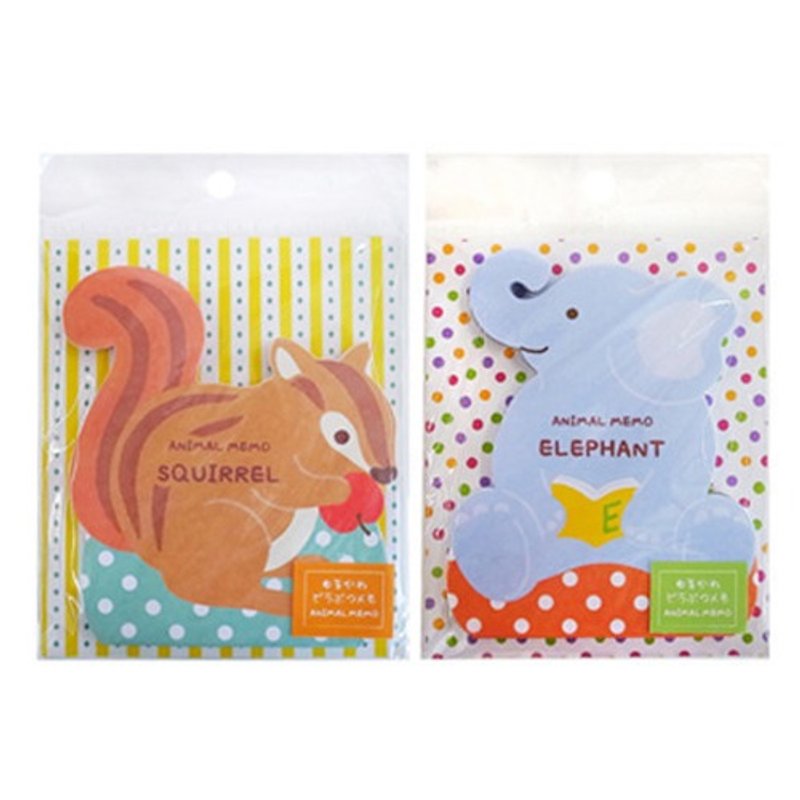 amifa 便条纸-动物系列(a27433) - 便条纸/标签贴 - 纸 多色