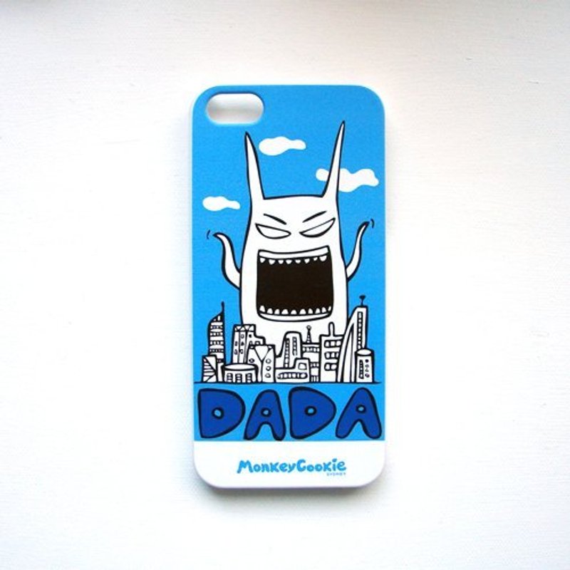 Iphone5＆Iphon5S 保护壳 “DaDa”（侧边白） - 手机壳/手机套 - 塑料 蓝色