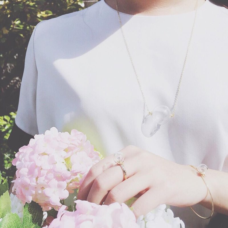 ［スター北极星系列］- ᴘᴏʟᴀʀɪs 手镯+戒指组合 - 手链/手环 - 其他金属 