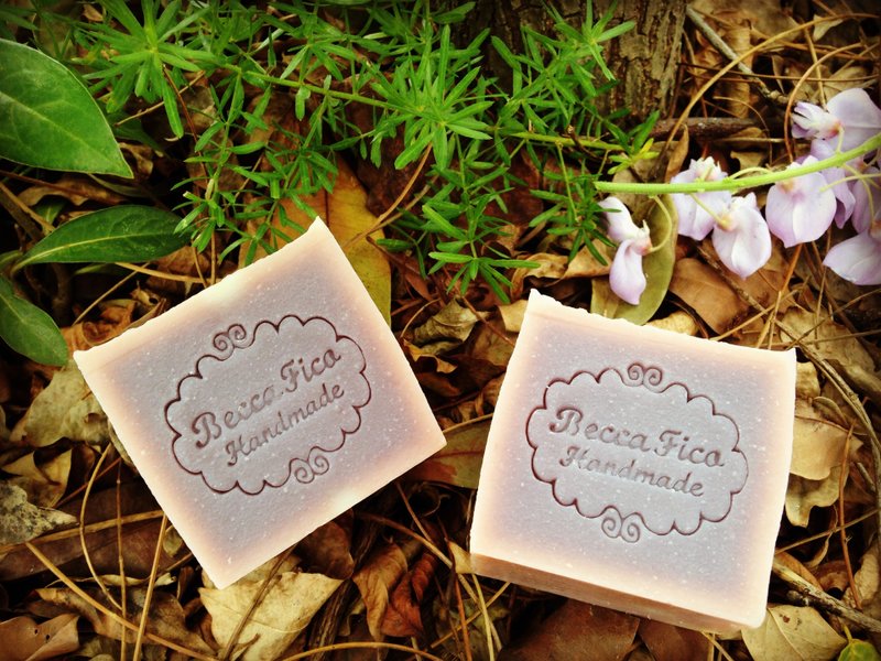 紫草根玫瑰草修护沐浴皂 - 其他 - 新鲜食材 紫色