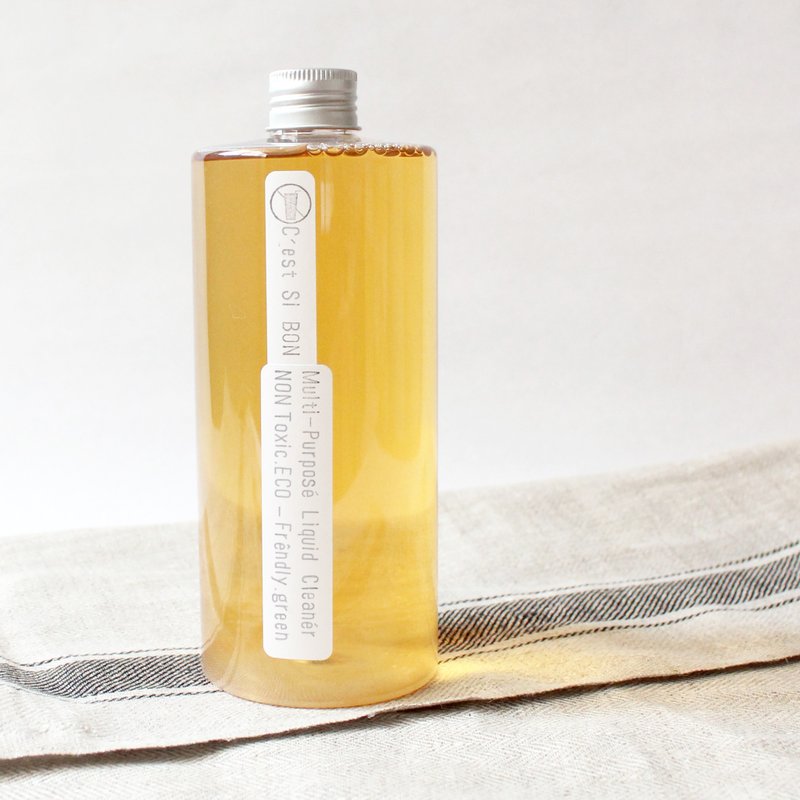 自制爱地球柑橘清洁液-500ml无压头补充瓶 - 其他 - 其他材质 黄色