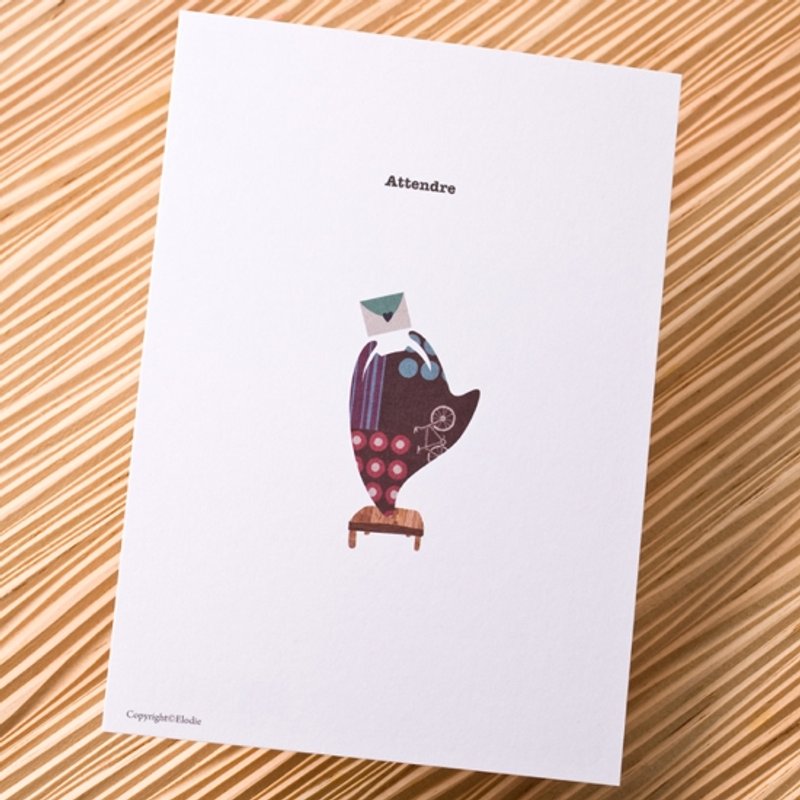 Peio明信片组(10张) Postcard。圣诞交换礼物。生日礼物。女生礼物。创意礼物。 - 卡片/明信片 - 纸 白色