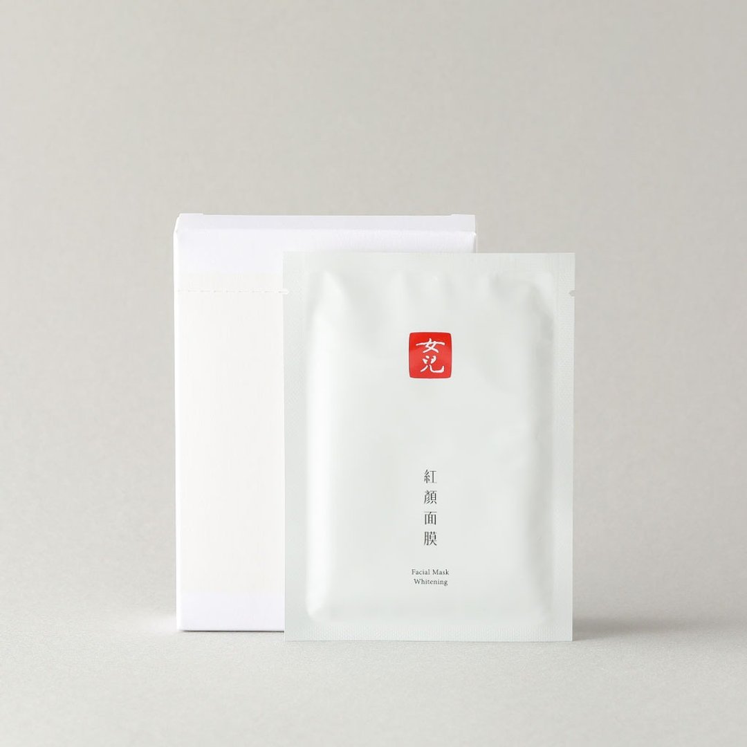 红颜面膜 l 美白保养、干性及混合性肌肤 - 面膜/冻膜 - 其他材质 红色