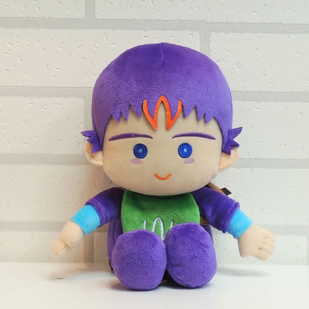 二允兄弟-小允绒毛公仔玩偶 winbrothers stuffed doll (S-win) - 玩偶/公仔 - 其他材质 紫色