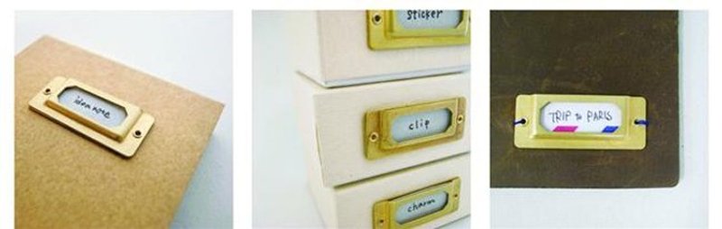 MIDORI - 黄铜系列经典再现(标签牌一组6入) - 其他 - 其他材质 