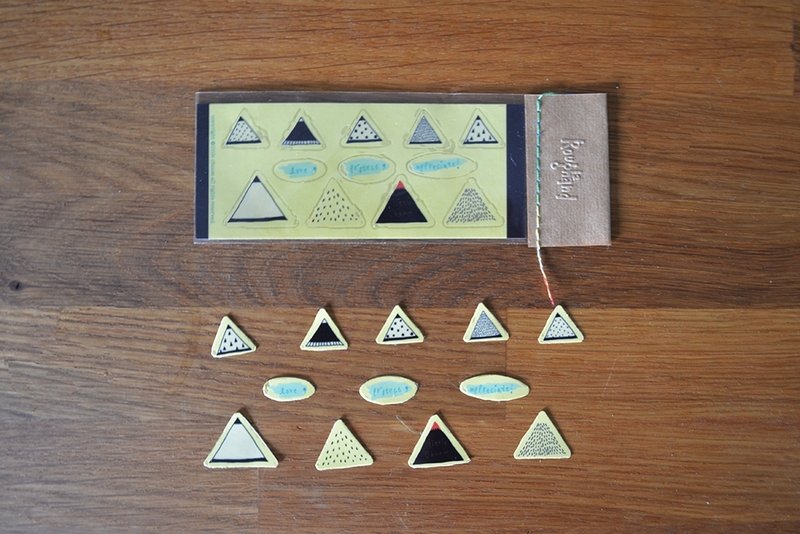 Roughand x little choom▲小小山贴纸▲ - 贴纸 - 纸 