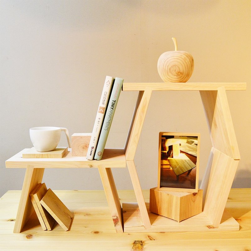 一郎木创 / 八字凳 - 其他家具 - 木头 金色