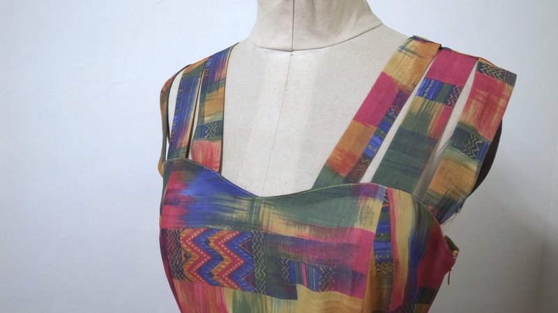 /林檎梦/50年代窈窕完美娇妻古着洋装 vintage - 洋装/连衣裙 - 其他材质 