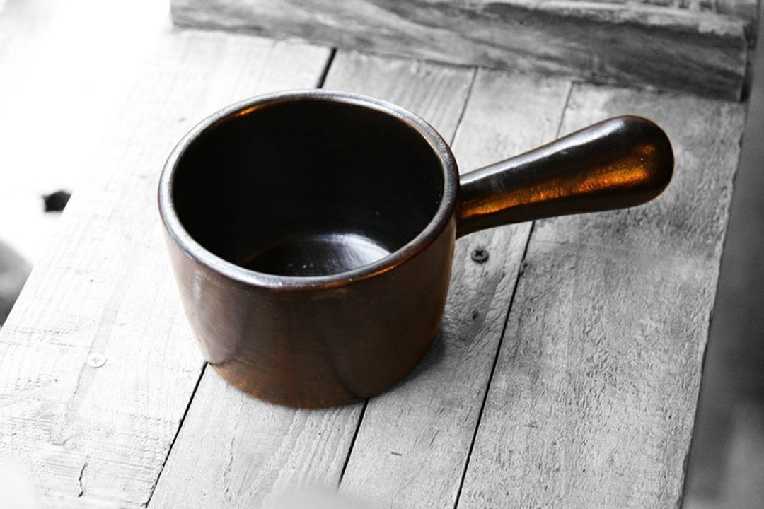 Black Long mug 长马克 黑色＿公平贸易 - 咖啡杯/马克杯 - 其他材质 