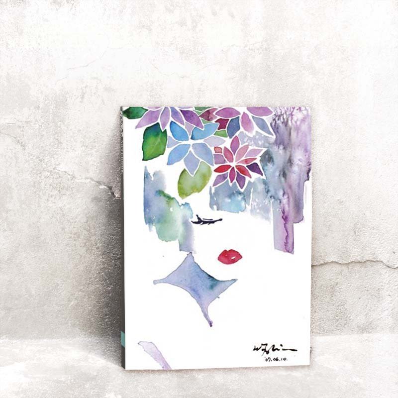 Natural-不撕不可(BOOK)*笔记本 - 笔记本/手帐 - 纸 紫色