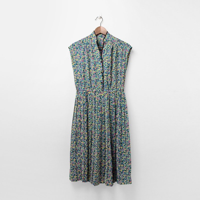 │moderato│甜美果实印花古着洋装│森林复古.英伦.文艺.日本女孩 - 洋装/连衣裙 - 其他材质 多色