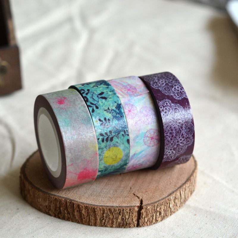 ◆◆年终特价◆◆【岛屿记忆】四月望雨大全组 - 纸胶带 - 纸 多色