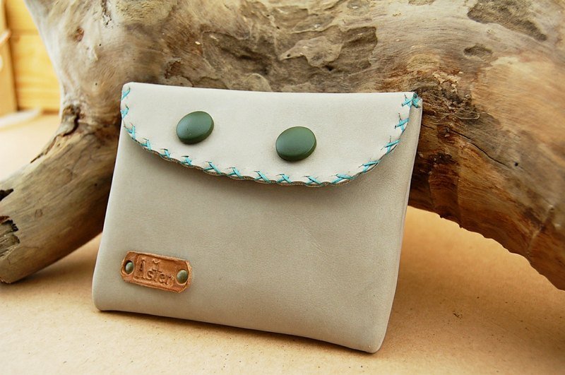 好心情 - 零钱包 - 零钱包 - 真皮 灰色