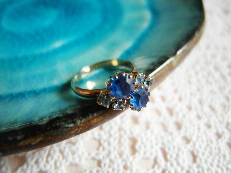 复时品【古董戒指：泡泡蓝】 - 戒指 - 其他材质 蓝色