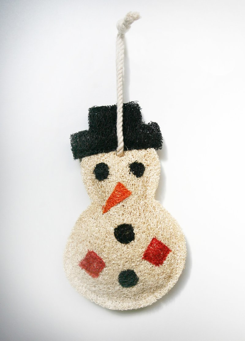 洗刷刷-圣诞吊饰-雪人/雪宝 - 餐垫/桌巾 - 植物．花 白色