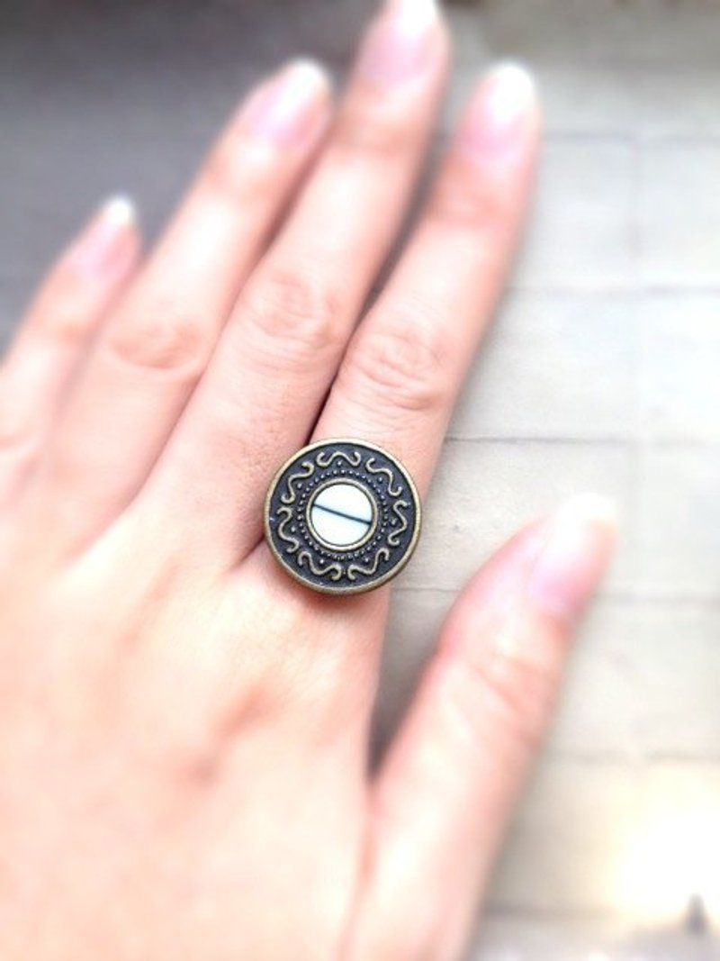 ﹉karbitrary﹉ ▲ ---⊕--- 复古戒指   情人节 礼物 - 戒指 - 其他金属 咖啡色