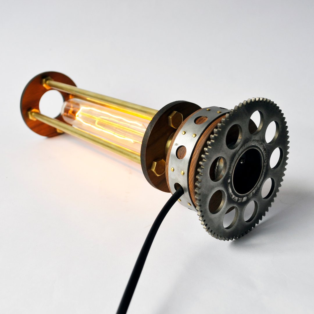 Cyclone Lamp - 灯具/灯饰 - 其他金属 红色