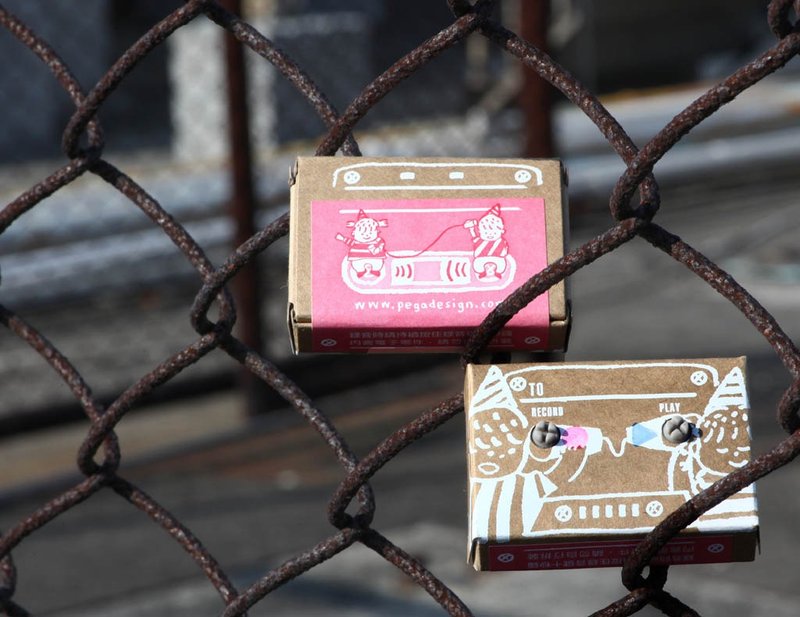 口袋留声机 / 6入 - 其他 - 纸 卡其色