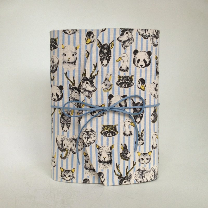 REISEN / [ 动物系列 ] 我们买了动物园-手工笔记本/A5 - 笔记本/手帐 - 纸 蓝色