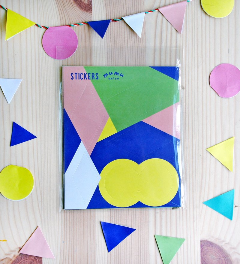 三角小旗留言贴纸 - 包装材料 - 纸 多色