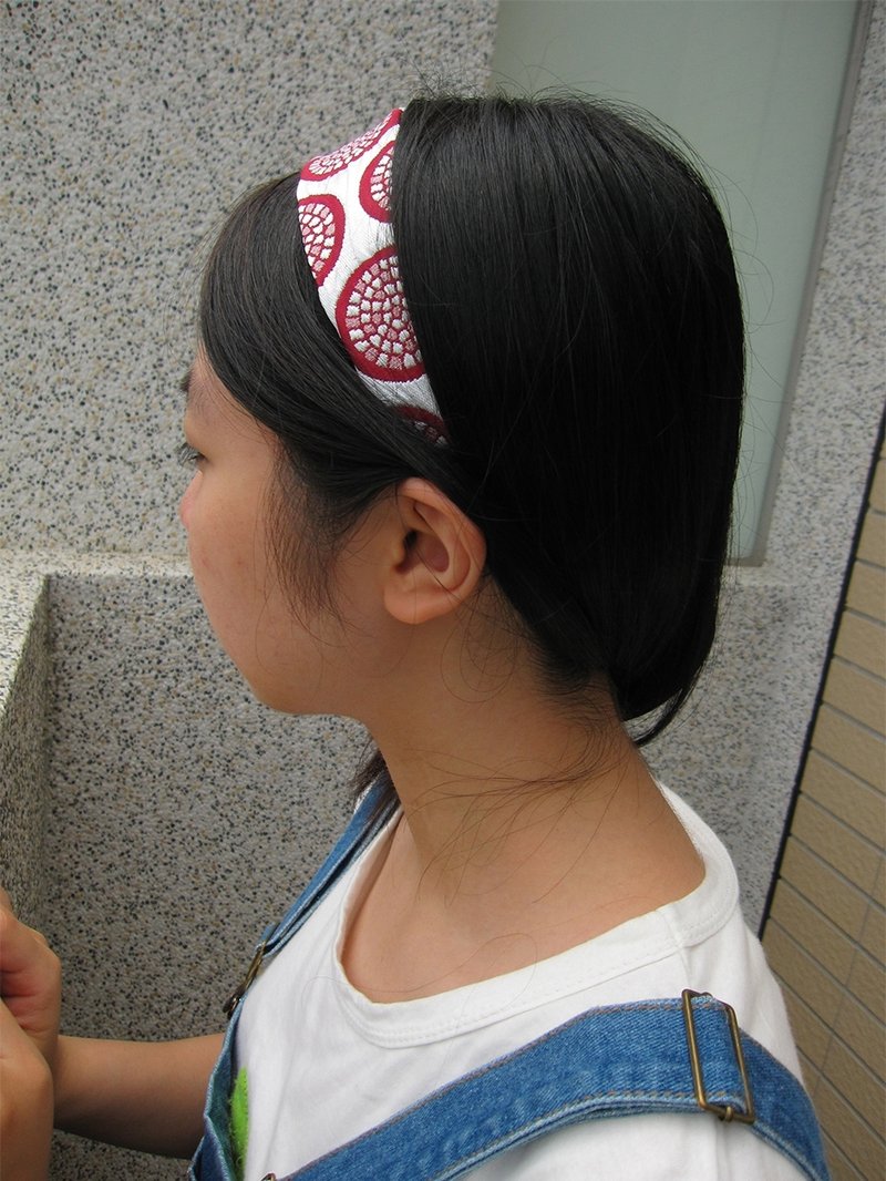 石榴发带 - 发饰 - 其他材质 红色