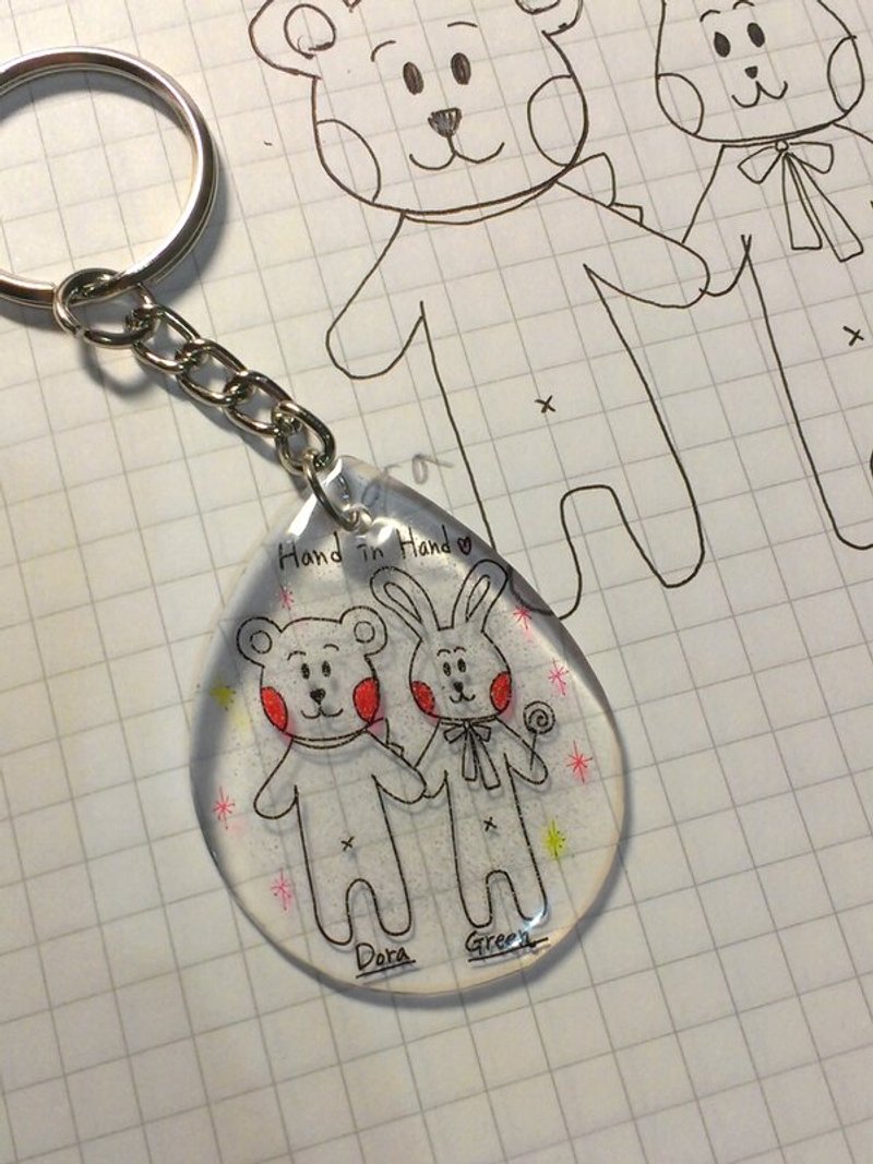 小熊爱小兔 - 其他 - 塑料 多色