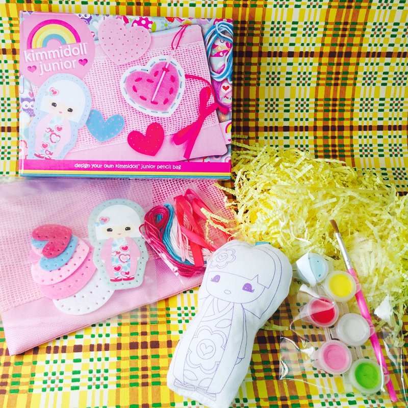 (C)打造专属娃娃: DIY吊饰, DIY笔袋 - 其他 - 其他材质 粉红色