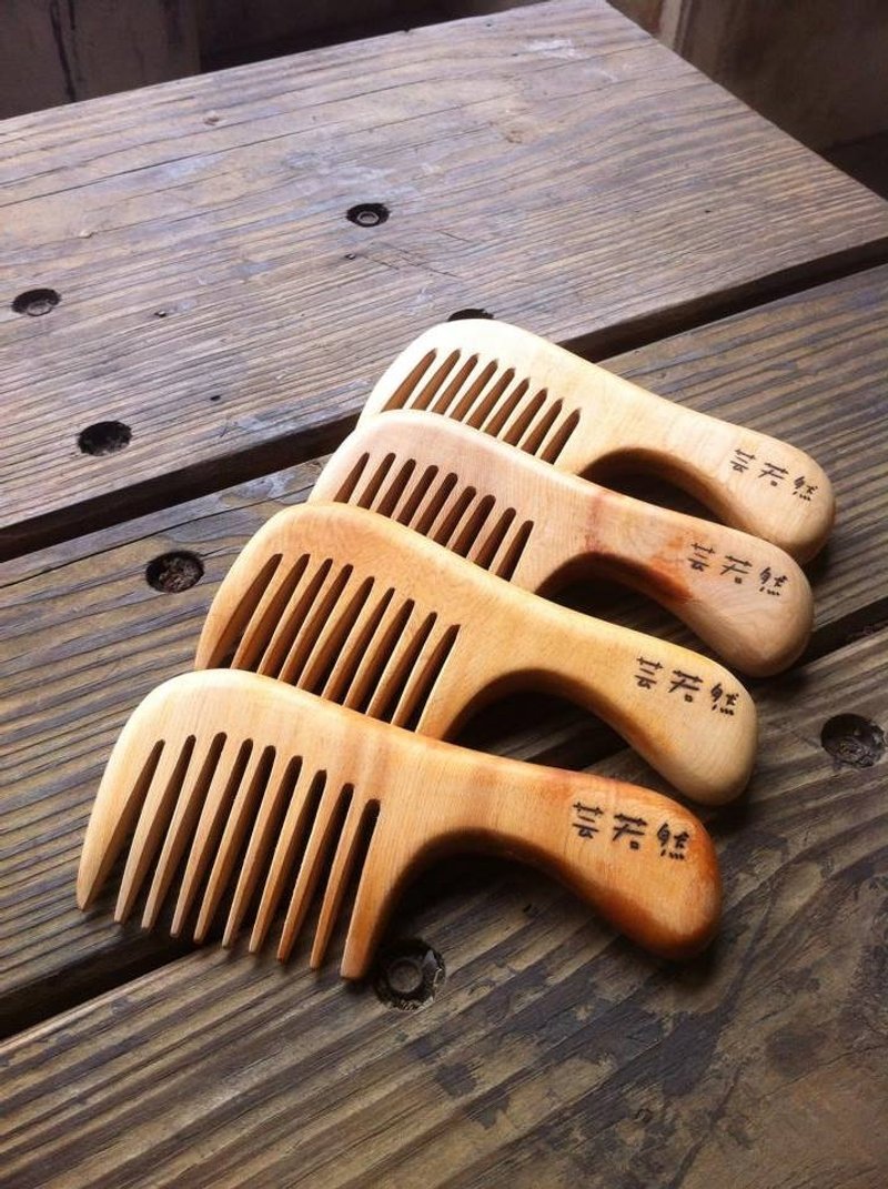 台湾桧木梳(扁梳) - 其他 - 木头 绿色