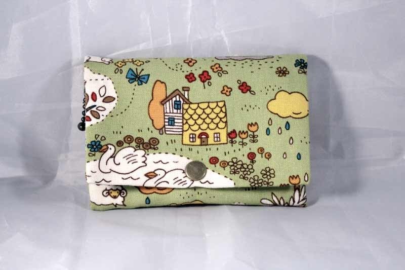 多层次零钱包-动物森林(绿) - 皮夹/钱包 - 纸 绿色