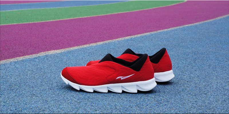 VPEP 健走女鞋/雅致红/适合健走、休闲旅游、上班 - 女款运动鞋/球鞋 - 其他材质 红色