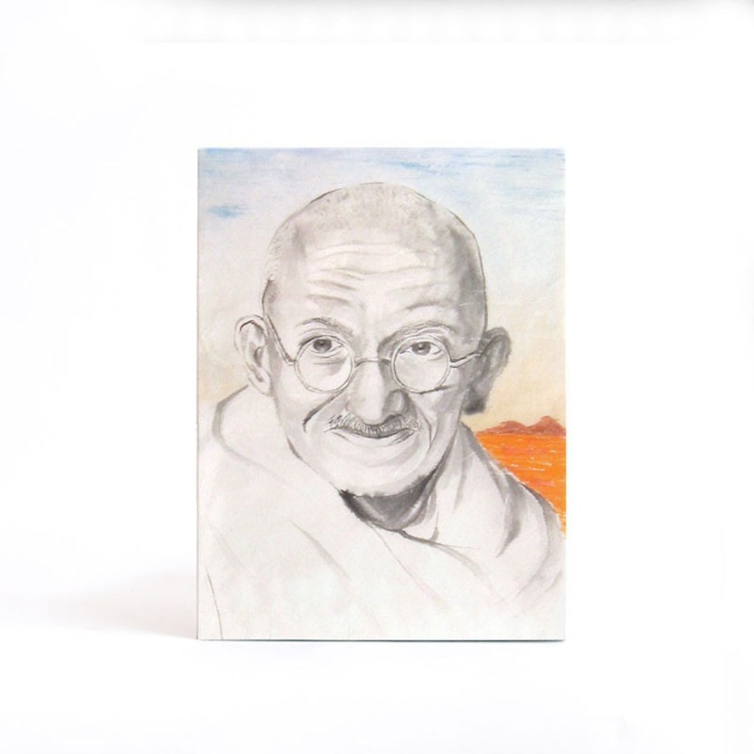 定制手绘水墨画像-匆匆-老年-无框画（含框）30x40cm - 订制画像 - 纸 多色