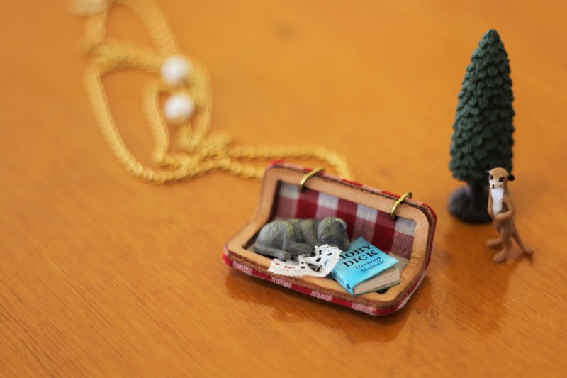 梦中。猫 / 手作项链 。handmade... - 项链 - 其他材质 