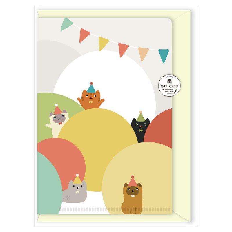 hime's cats 欢乐猫 文件夹型万用卡 - 文件夹/资料夹 - 塑料 多色