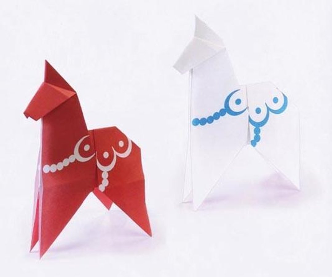 Origami Dalarna hose set - 其他 - 纸 多色