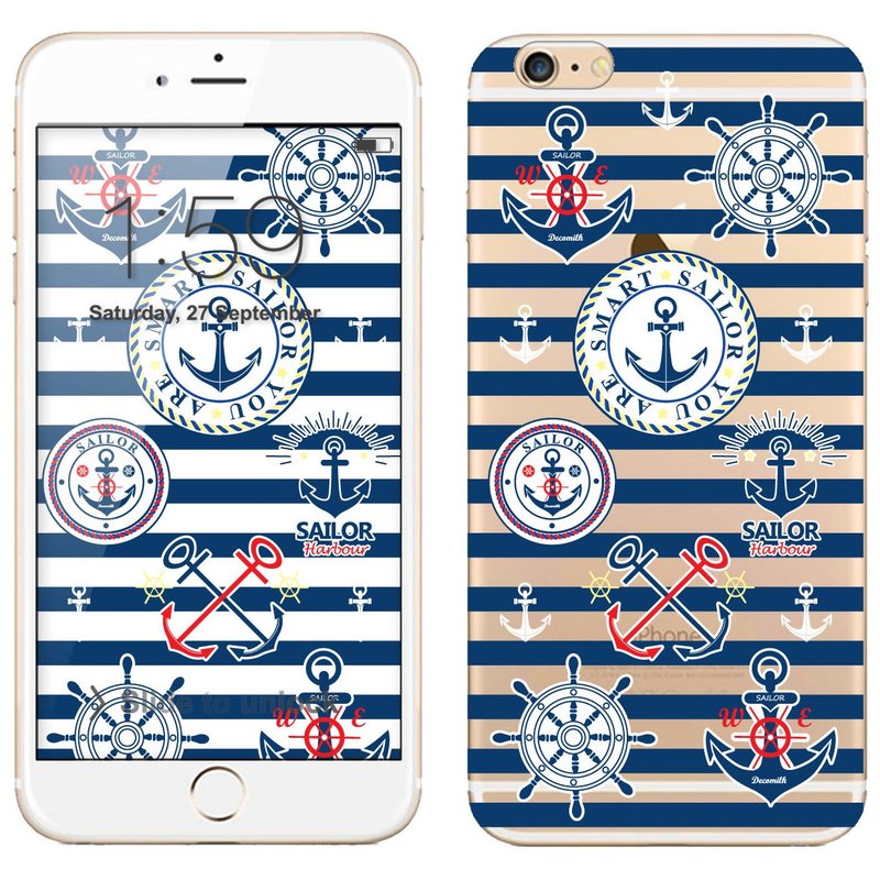 透明手机壳 - 水手 (背景图下载) - 其他 - 塑料 