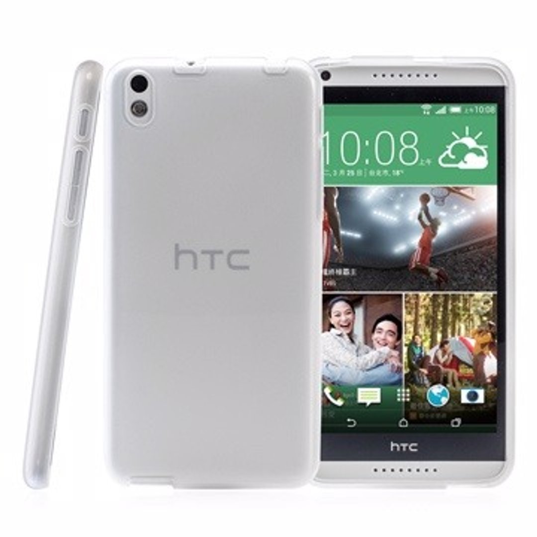 SIMPLE WEAR HTC Desire 816 专用 TPU 保护套 - 透白 - 其他 - 其他材质 